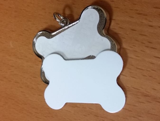 Medaglietta Lato Bianco Stampabile