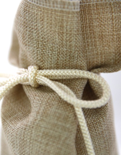 Portabottiglie in Juta 15x33 cm. (Lavabile)