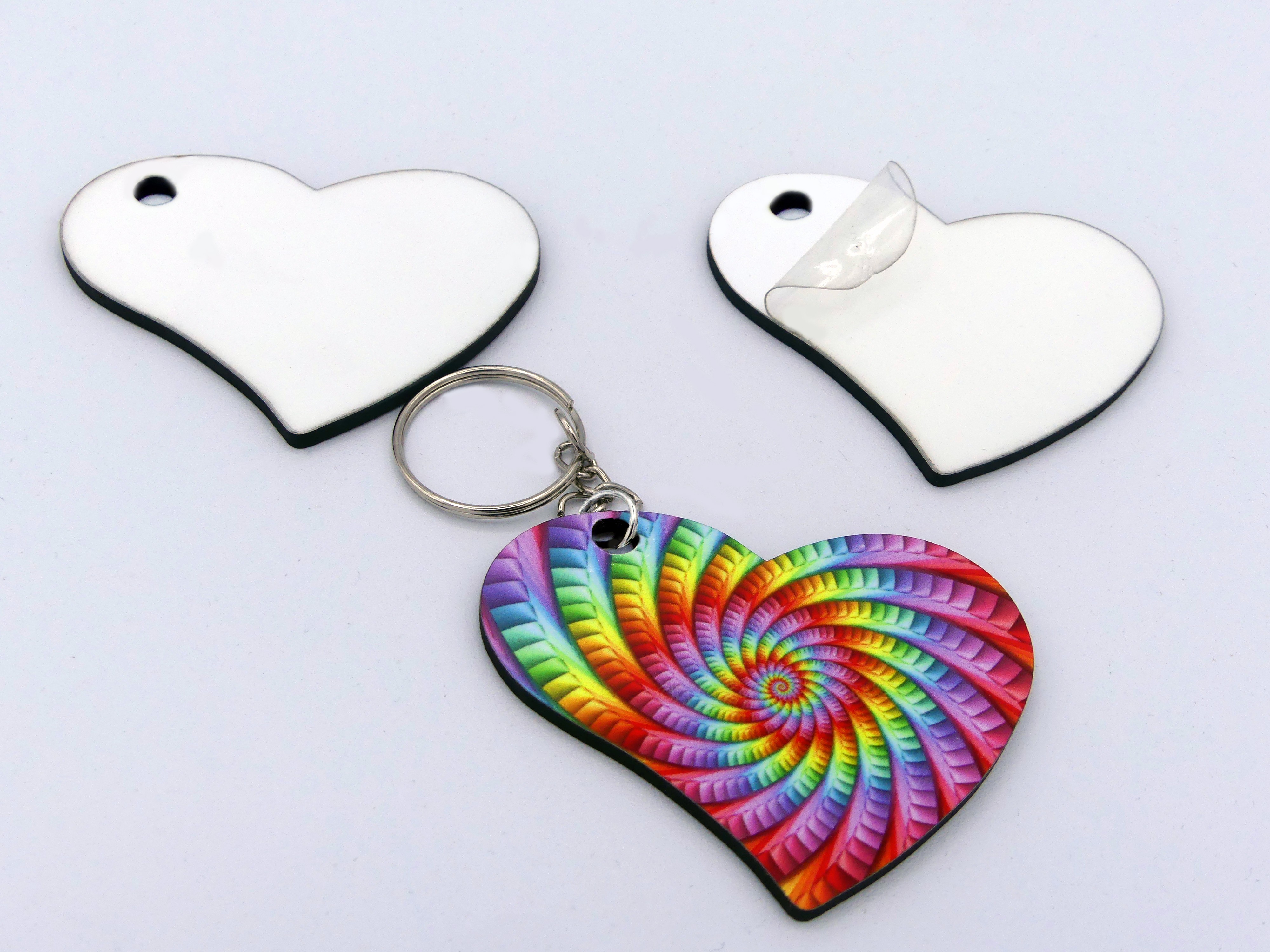 Portachiave Cuore Per Sublimazione