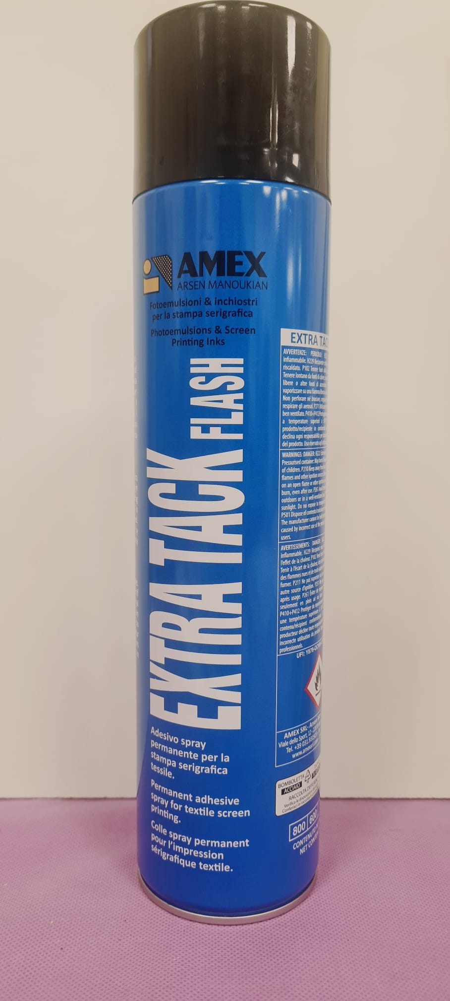 COLLA SPRAY PERMANENTE EXTRA TACK FLASH